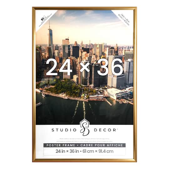 6 Pack: Gold Poster Frame by Studio Décor®